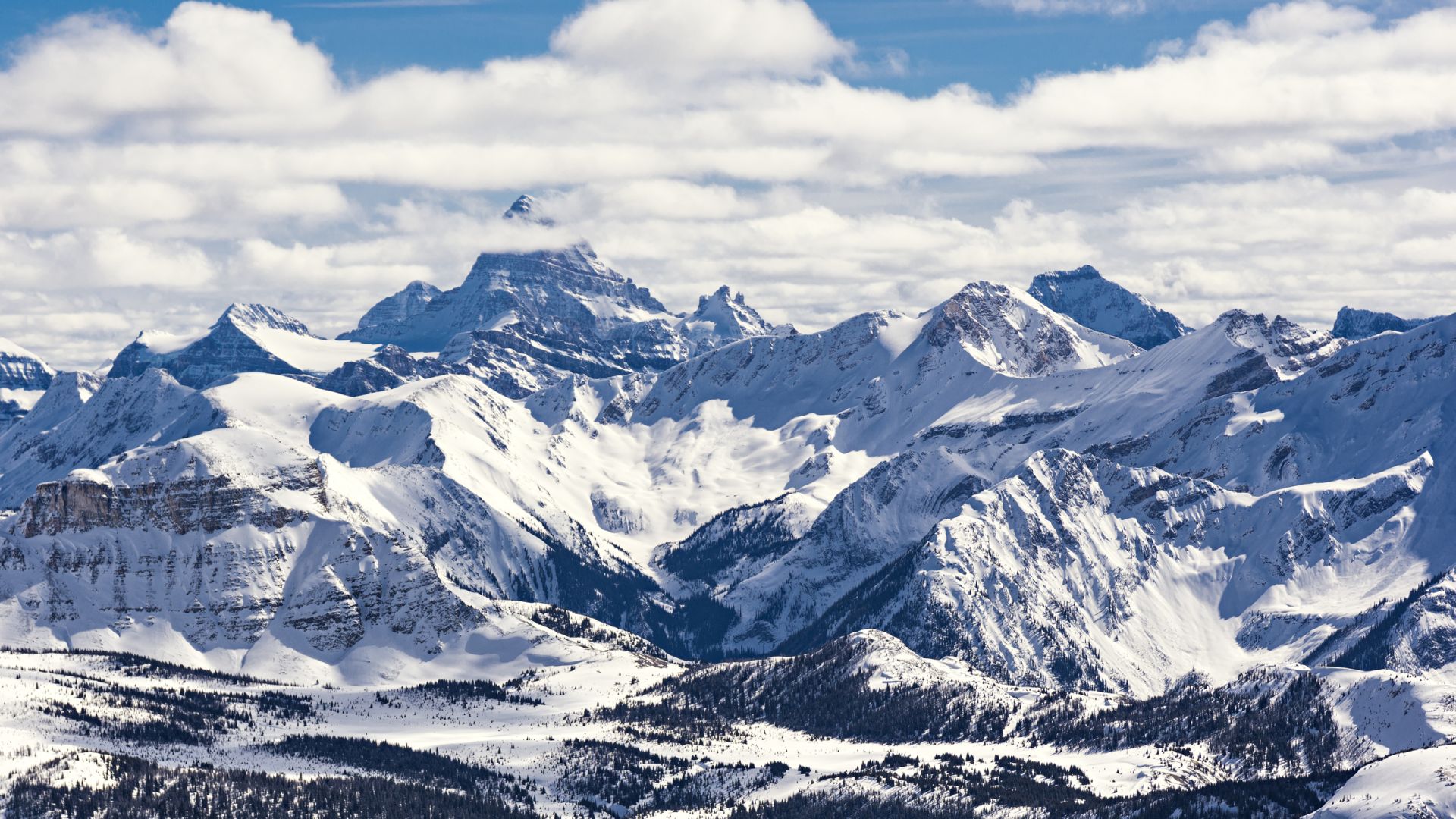 lyžovanie v Rocky mountains
